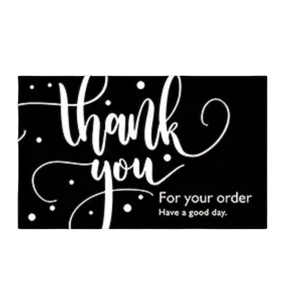 🆑 Thank You Cards 2 Styles Pack of 50 - Picture 3 of 9
